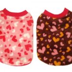 【very】 ふわふわハート柄