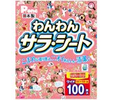 わんわんサラ・シートお徳用 ワイド100枚入